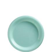 Robin's Egg Blue Plastic Dessert Plates 20ct